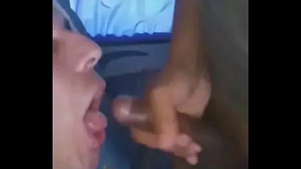 Hot Agustin long distance bus driver climbs Mariano Bextor to swallow his milk warm Movies