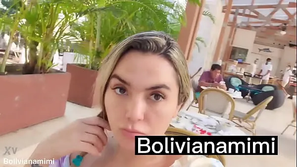 Good morning Cartagena.... no pantys and masturbating at the hotel Full video on bolivianamimi.tv Filem hangat panas