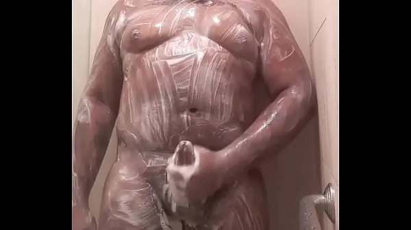 뜨거운 Morning shower fun, masterbation cum shot 따뜻한 영화