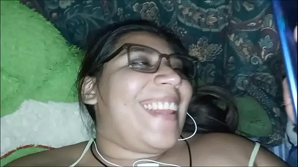 Hotte Latina wife masturbates watching porn and I fuck her hard and fill her with cum varme filmer