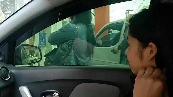 뜨거운 Young naughty masturbating in front of the seat inside the car. Lalla Potira - Betosmoke 따뜻한 영화