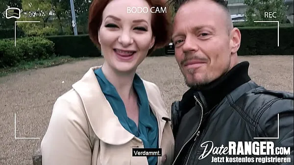 British Brunette went for a FIRST DATE SEX with a German cock: Zara Durose Filem hangat panas