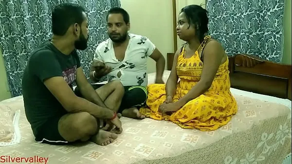 Películas calientes India Caliente novia compartida con desi amigo por dinero :: con hindi audio cálidas