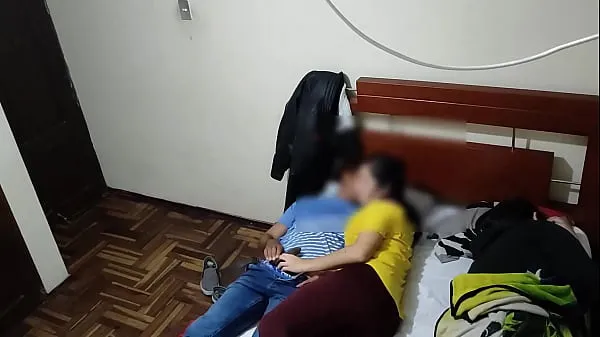 my WIFE'S FRIEND stays at home and I end up having SEX with her Filem hangat panas
