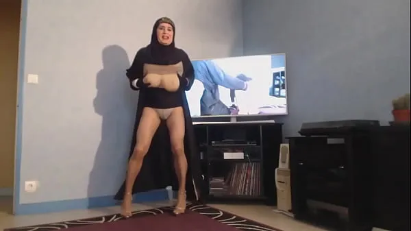 Nóng big boobs muslima in hijab Phim ấm áp