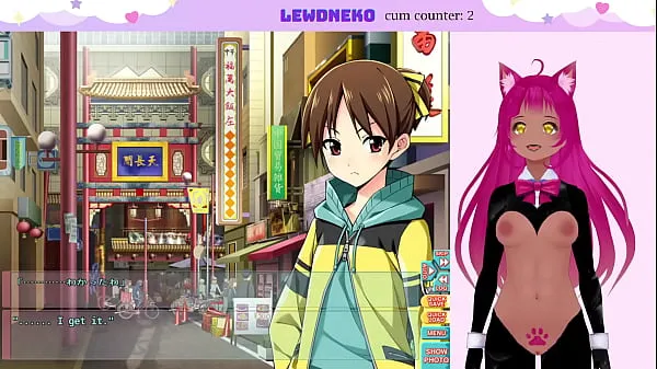 Горячие VTuber LewdNeko играет в Go Go Nippon и мастурбирует, часть 6теплые фильмы