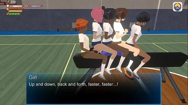 뜨거운 Femdom University 3D Game - Gymgirls riding 따뜻한 영화