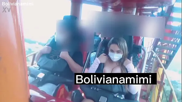 Hotte Catched by the camara of the roller coaster showing my boobs Full video on bolivianamimi.tv varme film