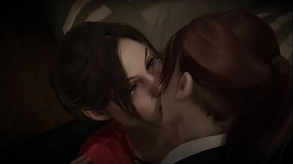 Nóng Resident Evil Double Futa - Claire Redfield (Remake) and Claire (Revelations 2) Sex Crossover Phim ấm áp