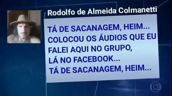 My audios were shown on Jornal Nacional da Globo on zap on facebook Film hangat yang hangat