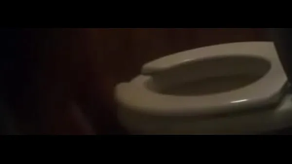 Hot Shorty toilet in the bathroom warm Movies