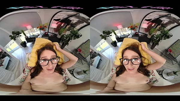 Hot Busty brunette wishes she was riding your hard cock in virtual reality warm Movies
