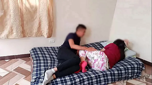 Lesbian friend gets fucked by photos of my naked neighbor: my lesbian friend comes home deceived thinking that my neighbor is there and I end up fucking her and shoving my big hot cock into her Film hangat yang hangat