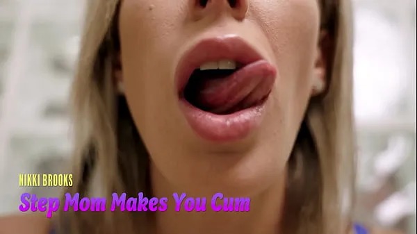 热Step Mom Makes You Cum with Just her Mouth - Nikki Brooks - ASMR温暖的电影