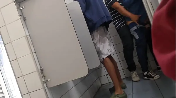 Hot fuck in the public bathroom warm Movies