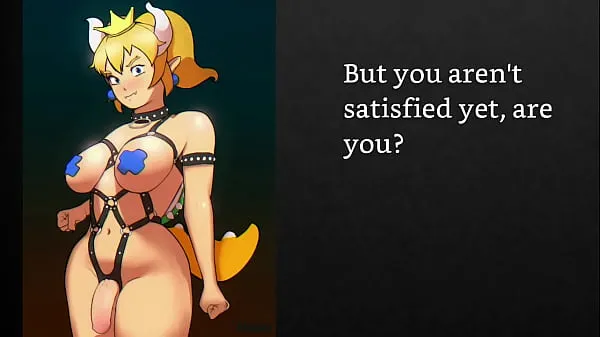 Hotte Bowsette tricks you and makes you her sissy princess varme film