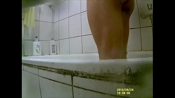 뜨거운 Hidden camera in the bathroom 따뜻한 영화