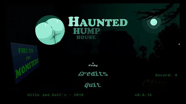 Haunted Hump House [PornPlay Halloween Hentai game] Ep.1 Ghost chassant la fille monstre cum futa Films chauds