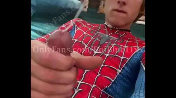 Hotte Spider boy shoots webs from his huge cock BoiBlue11xx varme film