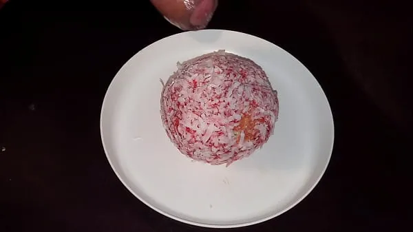 Hot My Big Coconut ball is so good with my milky Cum frosting warm Movies