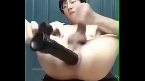 Hot Chinese camboy fisting his loose prolapse anal with Bbc warm Movies