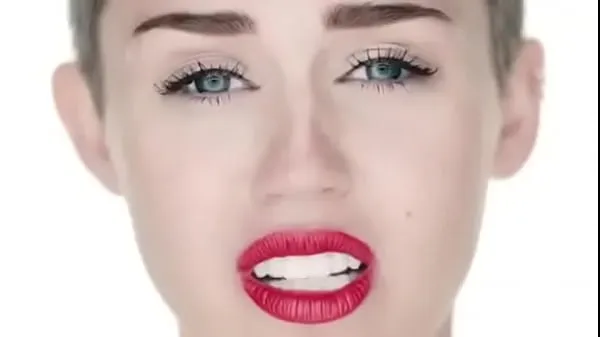 Heiße Miley Cyris Musik-Porno-Videowarme Filme