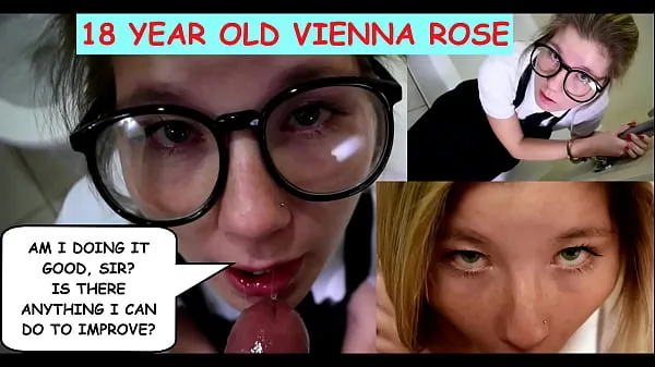 Kuumia Do you guys like getting blowjobs from an 18 year old girl?" Eighteen year old Vienna Rose asks submissively to a man old enough to be her lämpimiä elokuvia