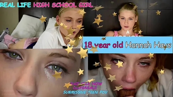 Καυτές Real life Eighteen year old 12th grade student Hannah Hays learns to suck cock slowly and sensually from a dirty old man ζεστές ταινίες