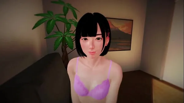Sexaloid Girlfriend on the Sofa [3D Hentai, 4K, 60FPS, Uncensored Filem hangat panas