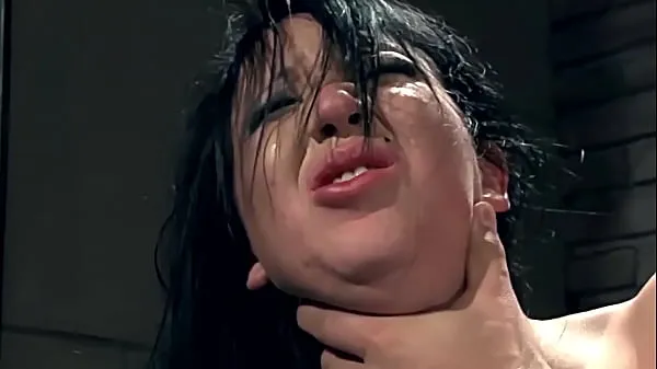 Hete Gorgeous suffering slut. Part 2. She suffers, but she loves to suffer. She is in strict bondage, her sadistic Master slaps her face, pulls hard back her hair, let her suffering loudly. He gets hardon while he treats her warme films