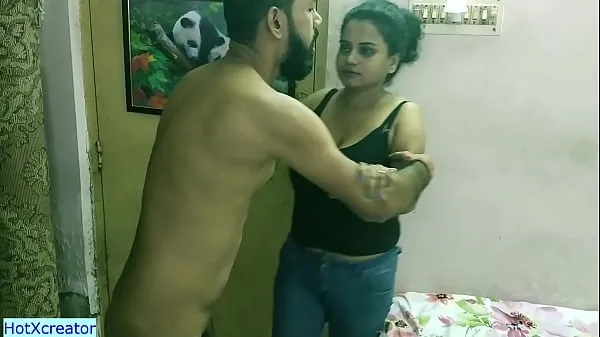 ホットな インドのxxxBhabhiはクソ中にセクシーなおばさんと彼女の夫を捕まえました！クリアなオーディオでホットなウェブシリーズのセックス 温かい映画