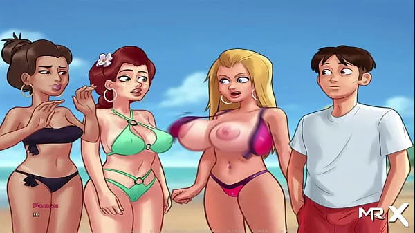 Gorące SummertimeSaga - Showing Boobs In Public # 95ciepłe filmy