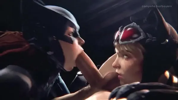 गर्म Batgirl & Catwoman's Tag Team गर्म फिल्में