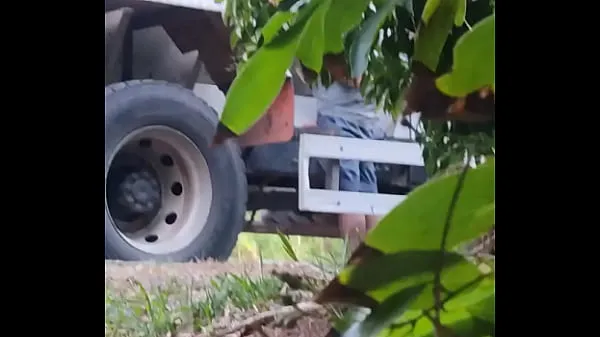 Hot truck driver jacking off warm Movies