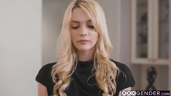 뜨거운 Horny tranny Natalie Mars fucked hard her blonde Kenna James assistant in tight pussy 따뜻한 영화