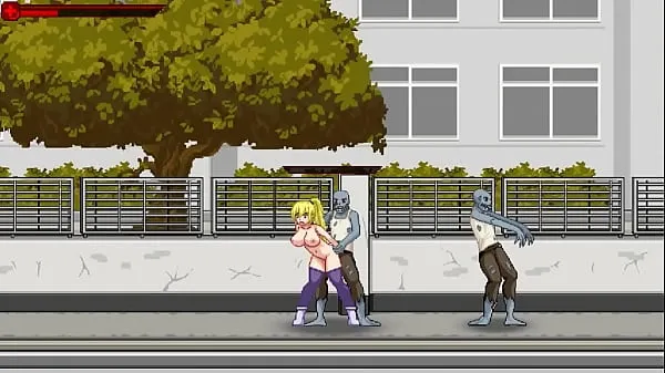 Heiße Starke Frau, die Sex mit Monstermännern hat, in einem weiteren Jagd-Action-Hentai-Ryona-Spiel, neues Gameplay-Videowarme Filme