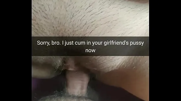 Kuumia Your girlfriend allowed him to cum inside her pussy in ovulation day!! - Cuckold Captions - Milky Mari lämpimiä elokuvia