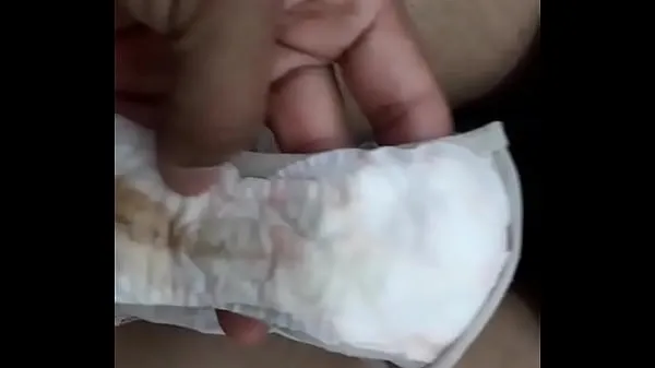 Hot Underpants with vaginal discharge and stained warm Movies