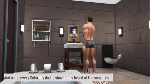 Sims 4 - step dad tells his about his first time with grandpa: The Walkers Episode 1 - NO SOUND Film hangat yang hangat