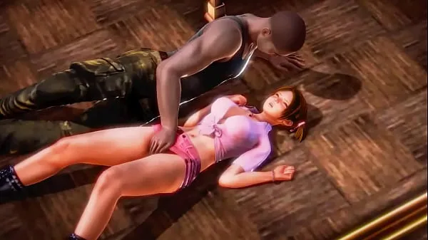 Žhavé Pretty lady in pink having sex with a strong man in hot xxx hentai gameplay žhavé filmy