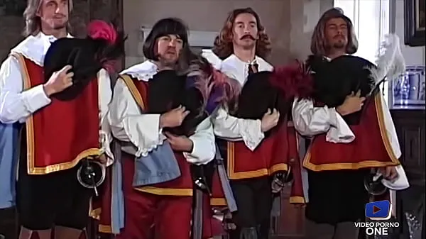 Hot Dru Berrymore, bourgeois well fucked by the three musketeers warm Movies