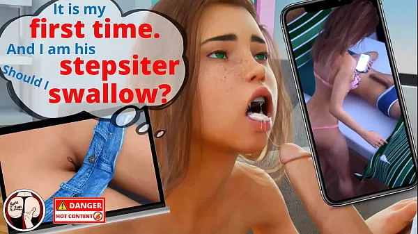 Hot My little redhead stepsister finally tasted my cum from 22cm huge dick. - Hottest sexiest moments - (Milfy City- Sara warm Movies