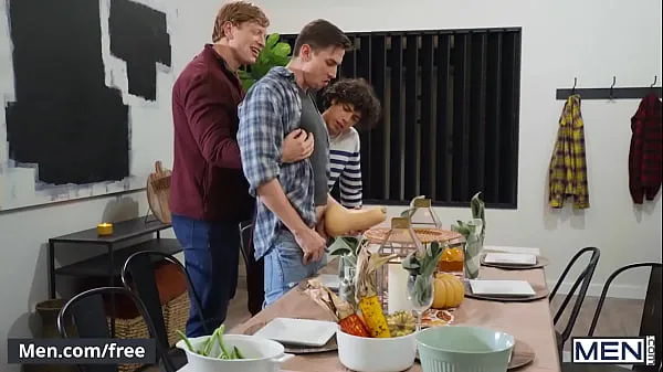 Hete Friendsgiving Meeting With Nate Grimes And His Friends Ends Up In A Wild Raw Fucking Gay Party - Men warme films