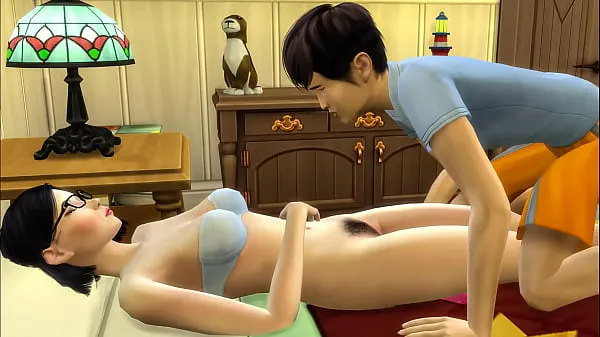 Καυτές Japanese step-son Finds His Step-Mom Naked In Bed After Masturbating And Being A Virgin He Was Curious To See What Her Pussy Looked Like And Offered Oral Sex To Her, Then He Continued ζεστές ταινίες