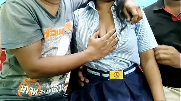 Hotte Two boys fuck college girl|Hindi Clear Voice varme filmer