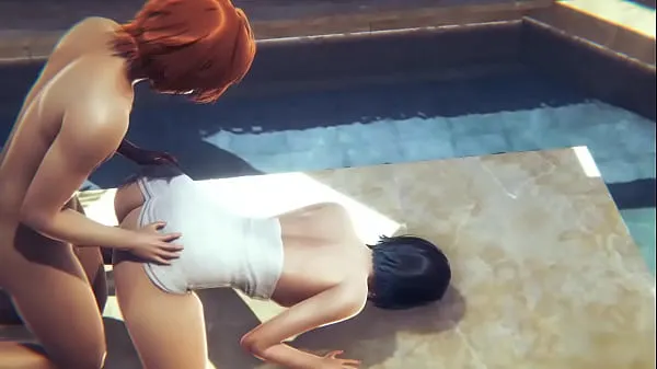 Hotte Genshin Impact - Venti Hardsex a public bath - Sissy crossdress Japanese Asian Manga Anime Game Porn Gay varme filmer