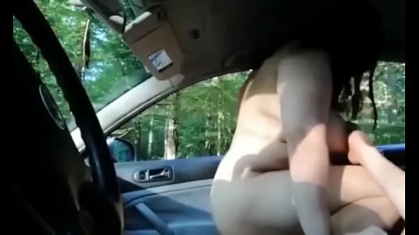 Hotte Bbw fuck in car with stranger varme film