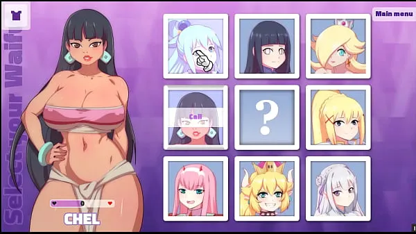 Heta Waifu Hub [PornPlay Parody Hentai game] Emilia from Re-Zero couch casting - Part1 first time porn shooting for that innocent elf varma filmer