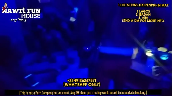 Hotte Group sex house party games in Lagos. (Nawti Fun House Preview varme film