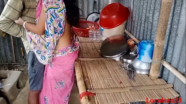 Hot Indian Boudi Kitchen Sex With Husband Friend (Official video By Localsex31 warm Movies
